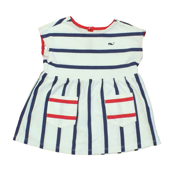 Vineyard Vines for Target Girls Red | White | Blue Dress size: 3-6 Months - Picture 1 of 1